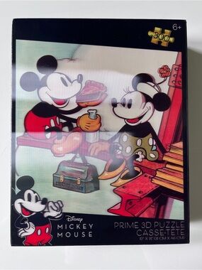 Disney Mickey Mouse 300-Piece 3D Lenticular Puzzle - Brand New Sealed Condition